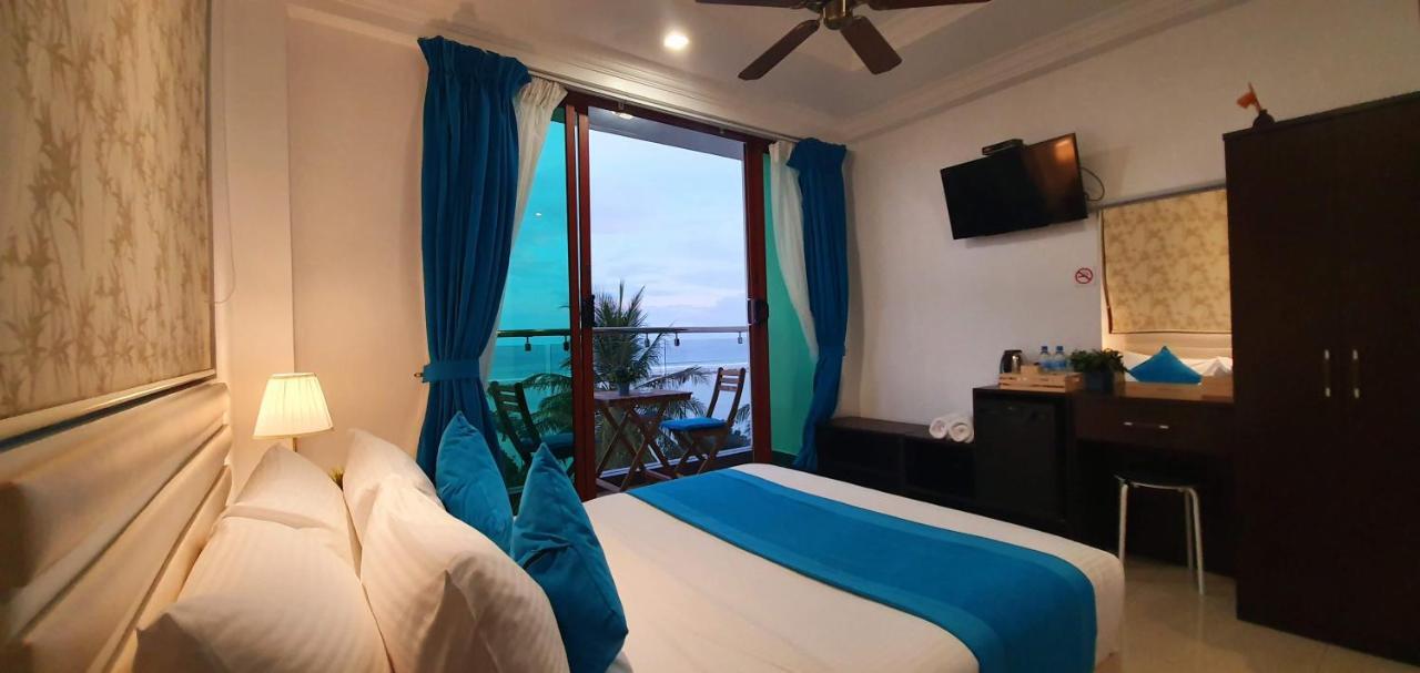 Huvan Beach Hotel At Хулхумале Экстерьер фото
