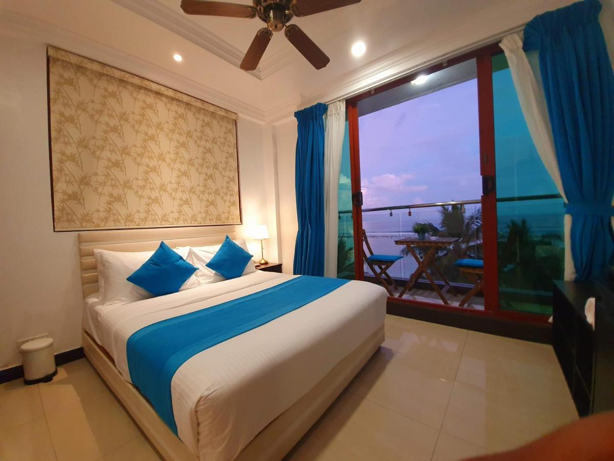 Huvan Beach Hotel At Хулхумале Экстерьер фото